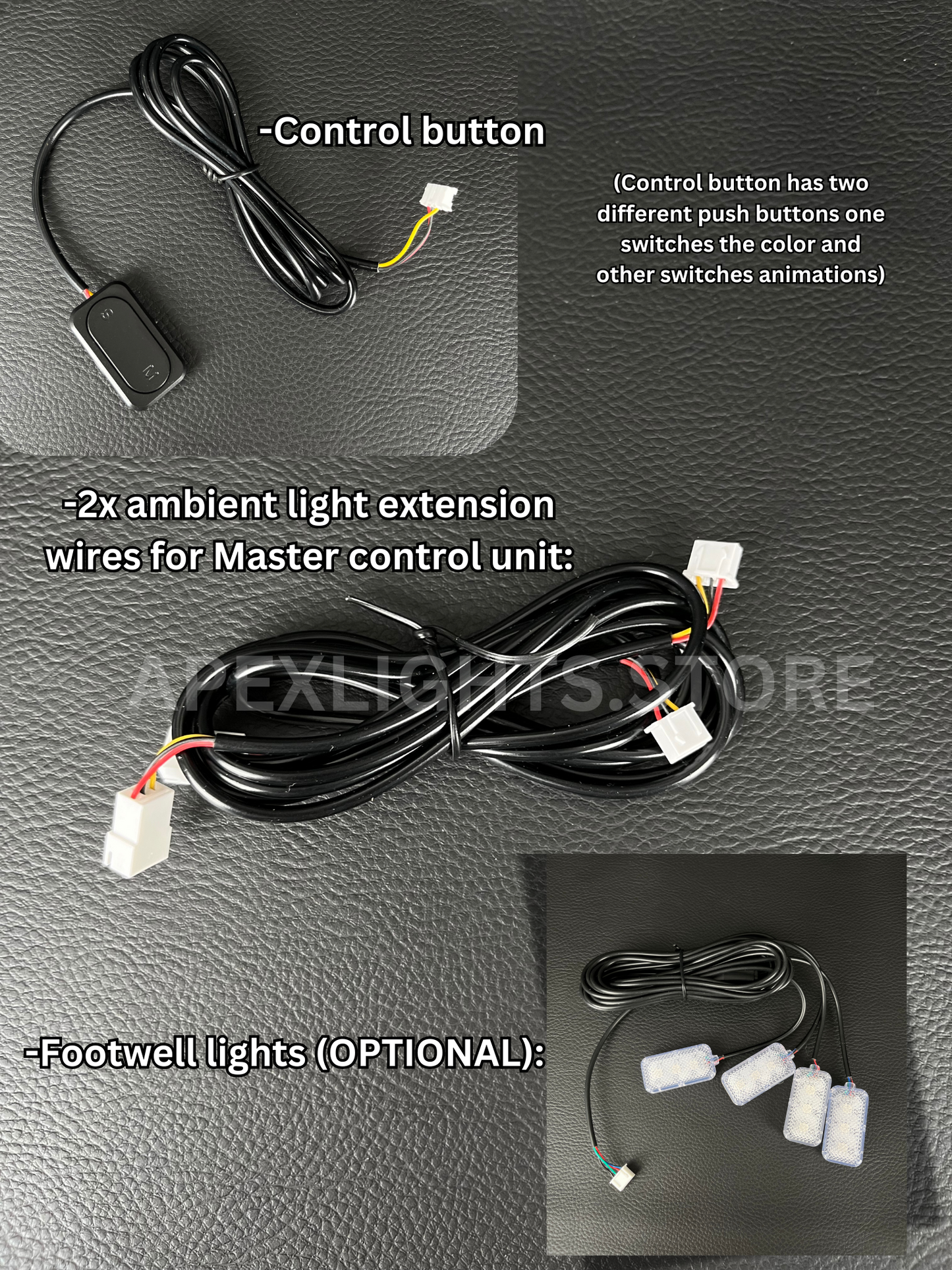 Wireless Ambient Lights (Universal Kit)