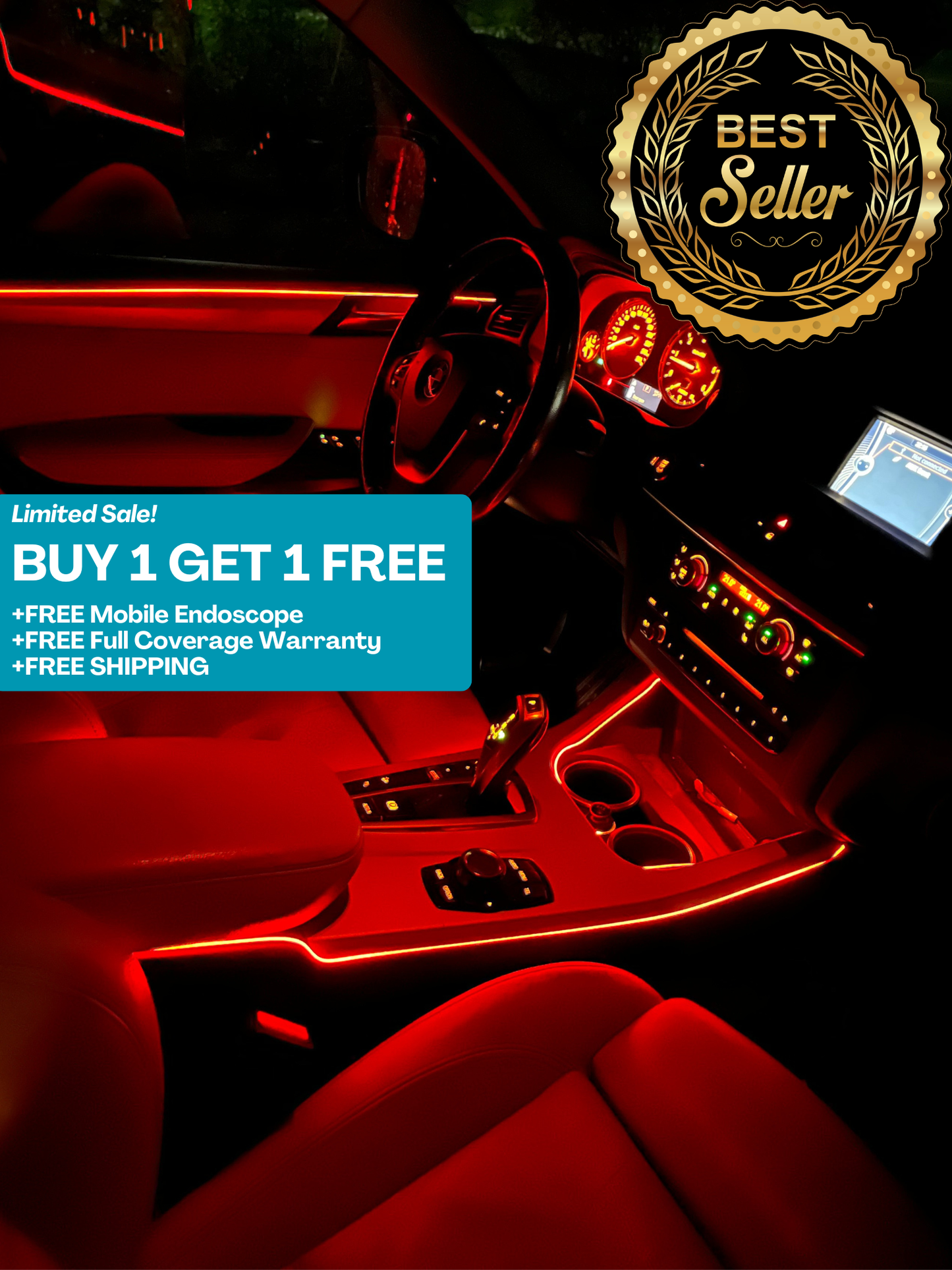 Wireless Ambient Lights Kit