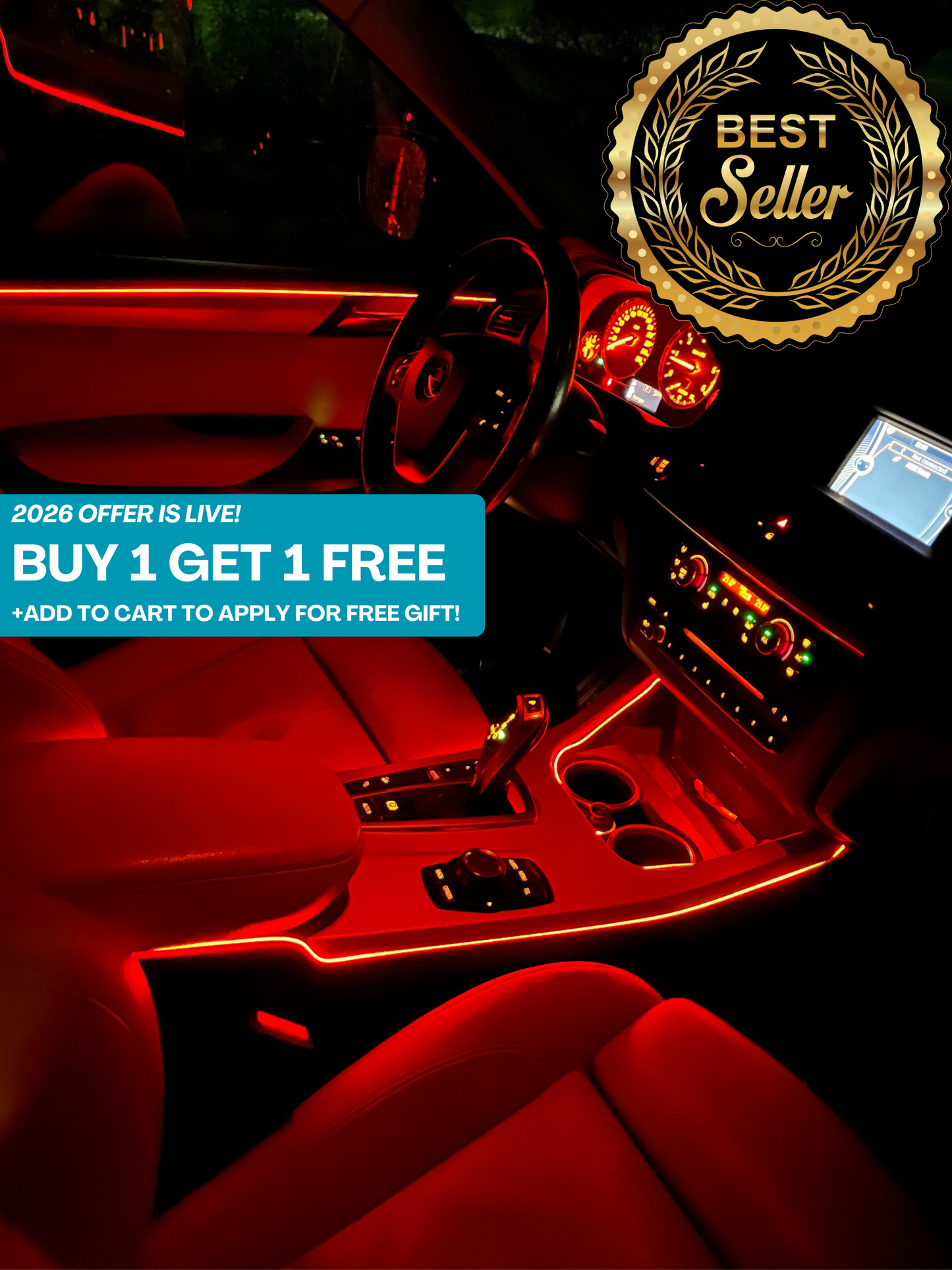 Wireless Ambient Lights Kit