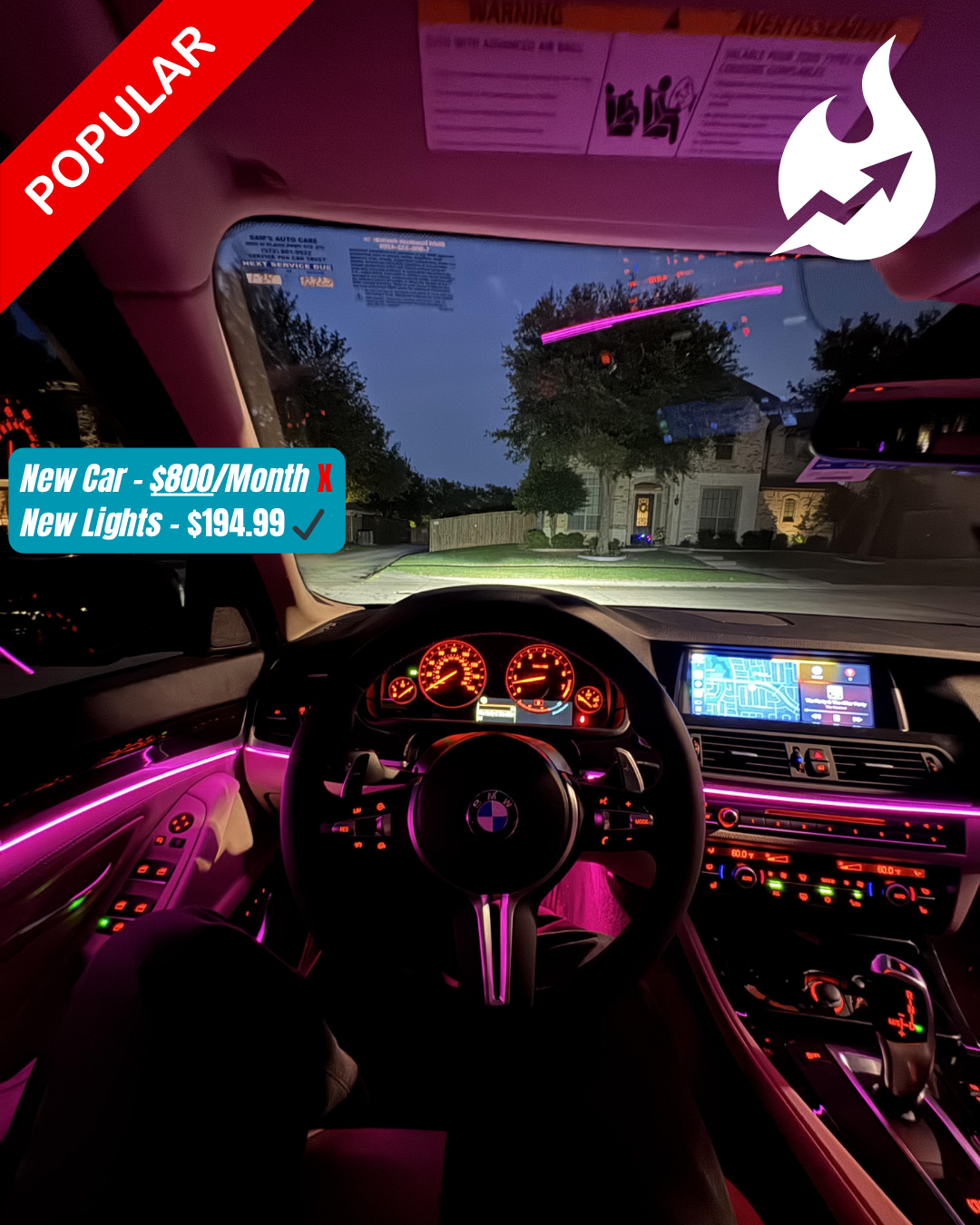 Wireless Ambient Lights Kit